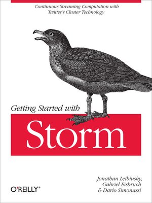 cover image of Getting Started with Storm
